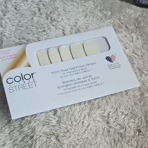 Color Street Swiss and Tell Nail Strips